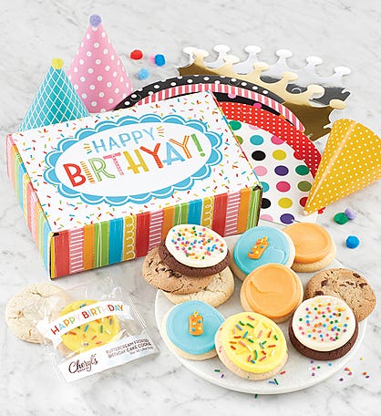 DIY Birthday Party Hats and Cookies